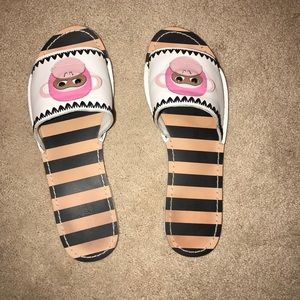 Kate Spade Monkey Slides